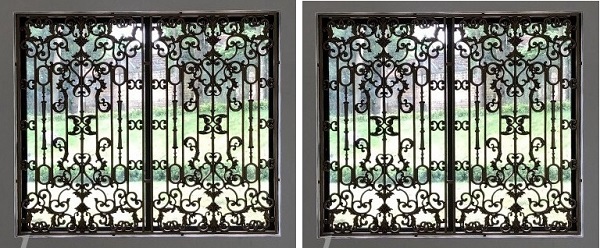 Khung bảo vệ cửa sổ bằng nhôm đúc