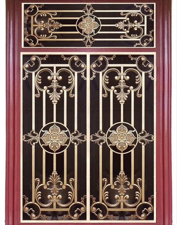 Khung bảo vệ cửa sổ bằng nhôm đúc