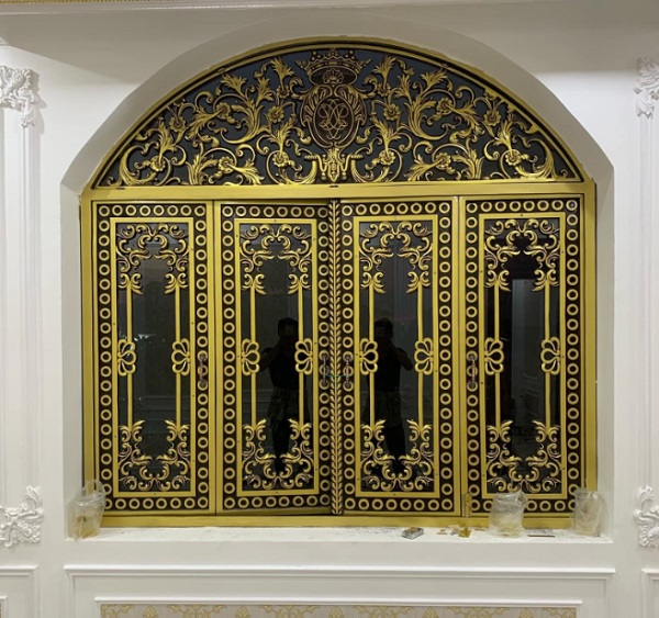 Khung bảo vệ cửa sổ bằng nhôm đúc