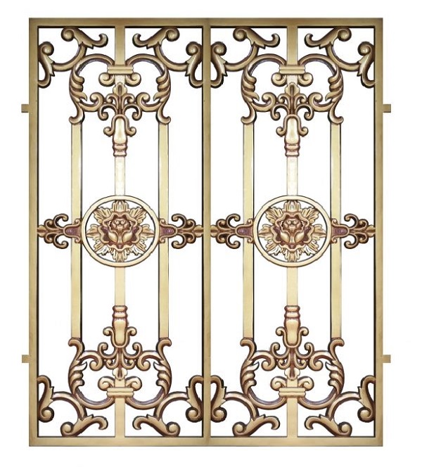 Khung bảo vệ cửa sổ bằng nhôm đúc