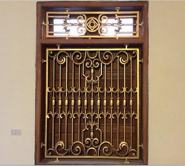 Khung bảo vệ cửa sổ bằng nhôm đúc