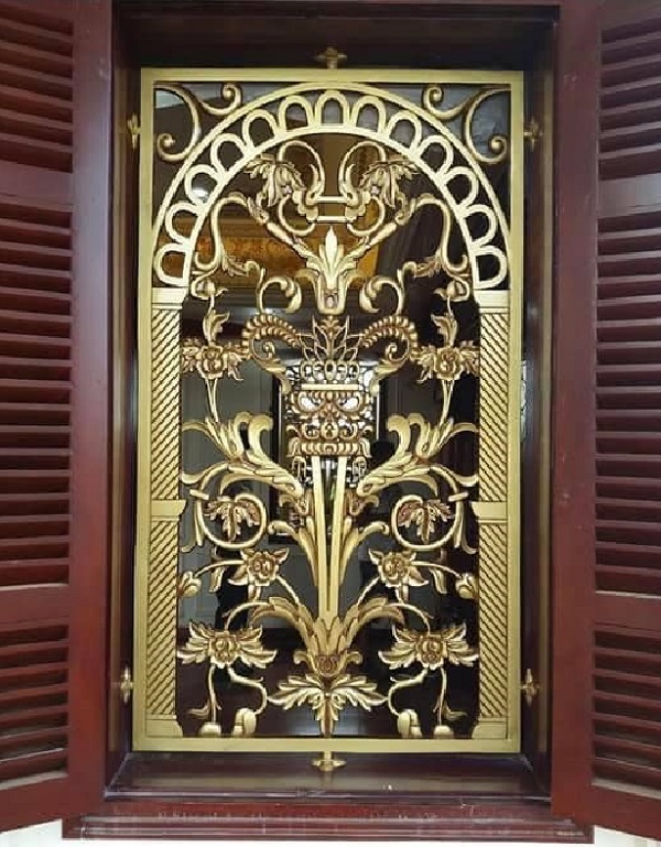 Khung bảo vệ cửa sổ bằng nhôm đúc