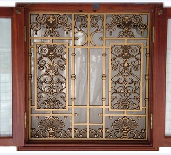 Khung bảo vệ cửa sổ bằng nhôm đúc