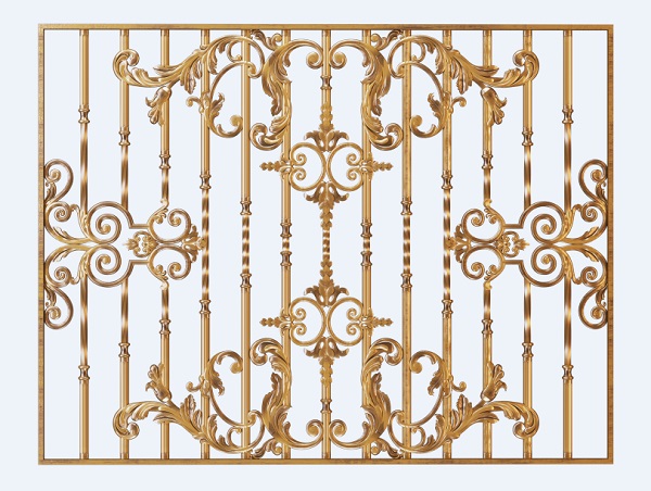 Khung bảo vệ cửa sổ bằng nhôm đúc