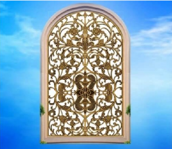 Khung bảo vệ cửa sổ bằng nhôm đúc