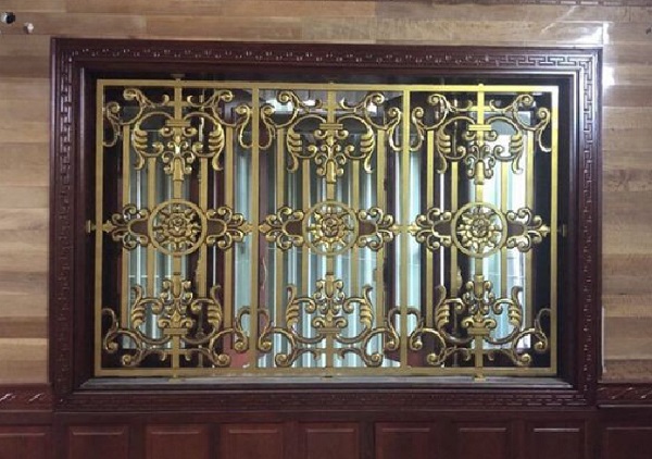 Khung bảo vệ cửa sổ bằng nhôm đúc