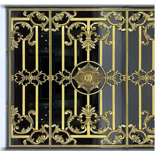 Khung bảo vệ cửa sổ bằng nhôm đúc