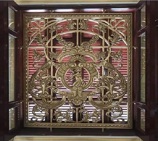 Khung bảo vệ cửa sổ bằng nhôm đúc