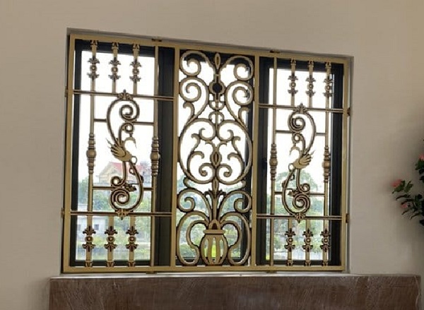 Khung bảo vệ cửa sổ bằng nhôm đúc