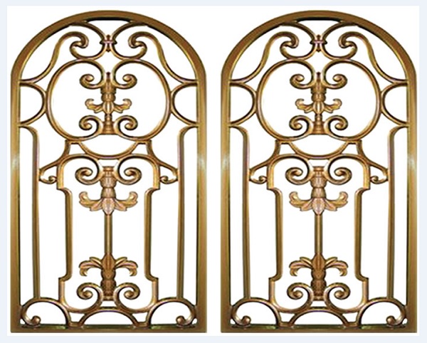 Khung bảo vệ cửa sổ bằng nhôm đúc