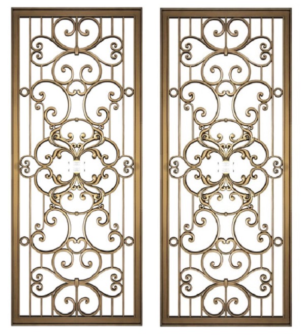 Khung bảo vệ cửa sổ bằng nhôm đúc