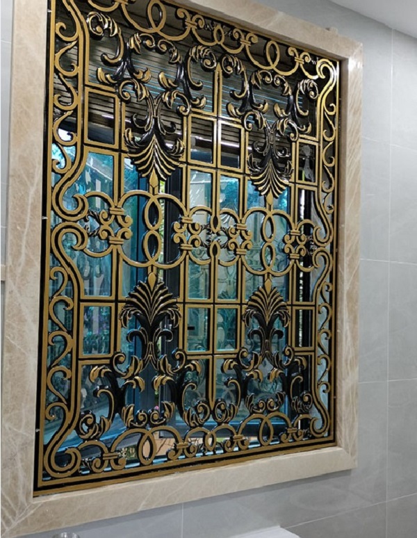 Khung bảo vệ cửa sổ bằng nhôm đúc