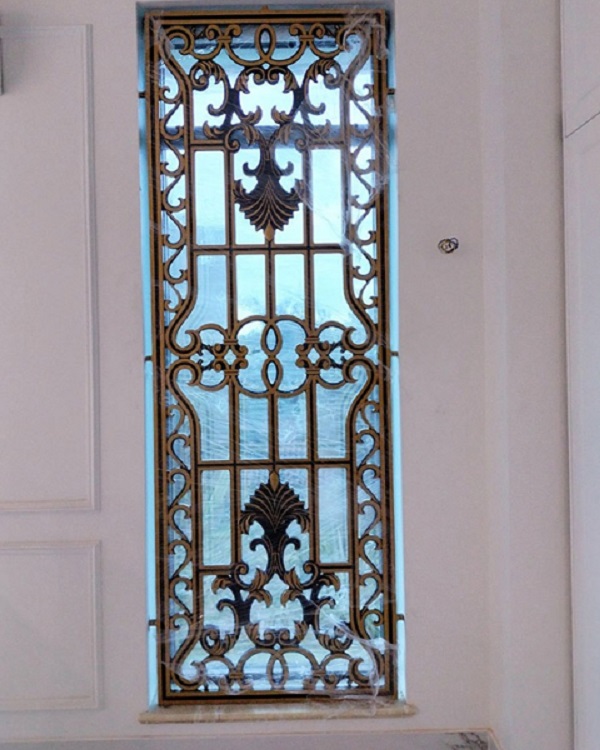 Khung bảo vệ cửa sổ bằng nhôm đúc