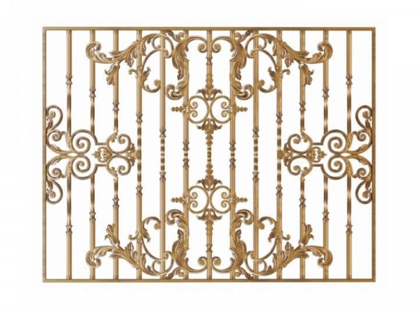 Khung bảo vệ cửa sổ bằng nhôm đúc