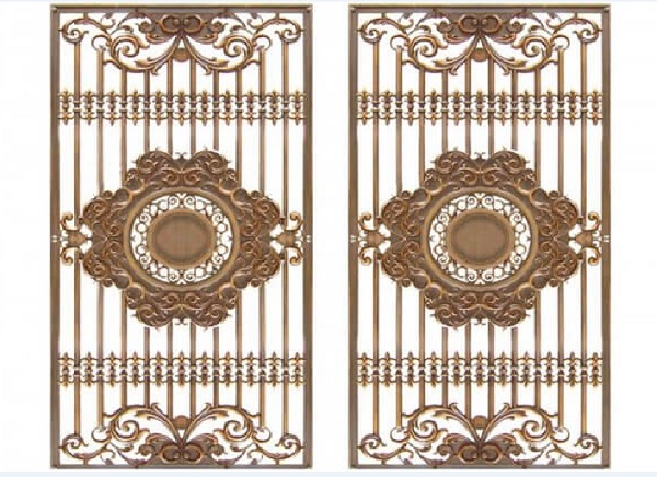 Khung bảo vệ cửa sổ bằng nhôm đúc