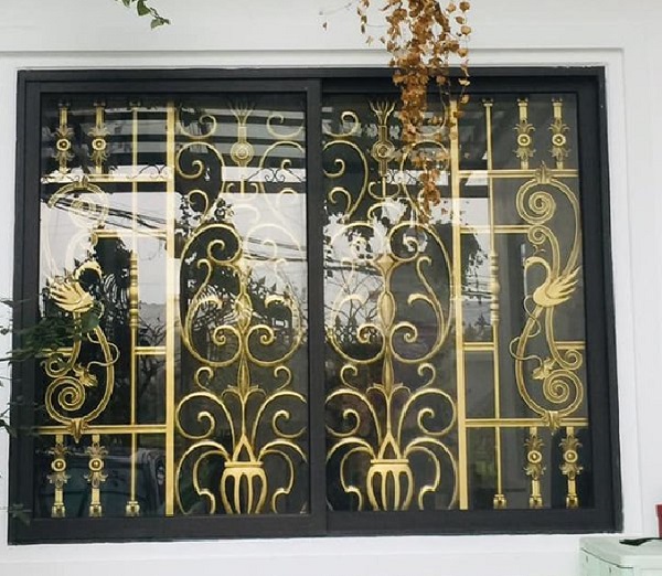 Khung bảo vệ cửa sổ bằng nhôm đúc