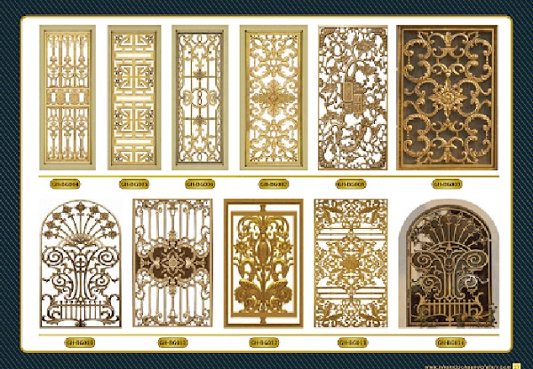 Khung bảo vệ cửa sổ bằng nhôm đúc