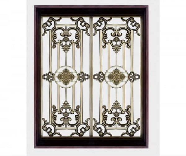 Khung bảo vệ cửa sổ bằng nhôm đúc