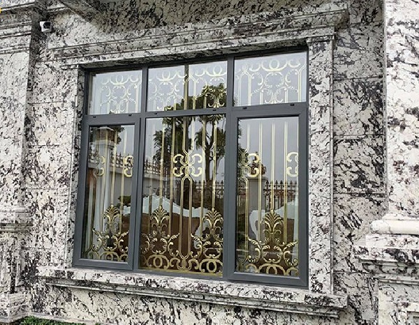 Khung bảo vệ cửa sổ bằng nhôm đúc