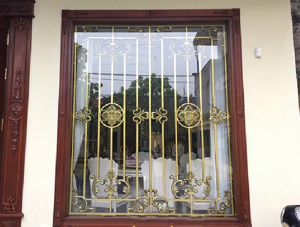 Khung bảo vệ cửa sổ bằng nhôm đúc