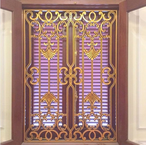 Khung bảo vệ cửa sổ bằng nhôm đúc