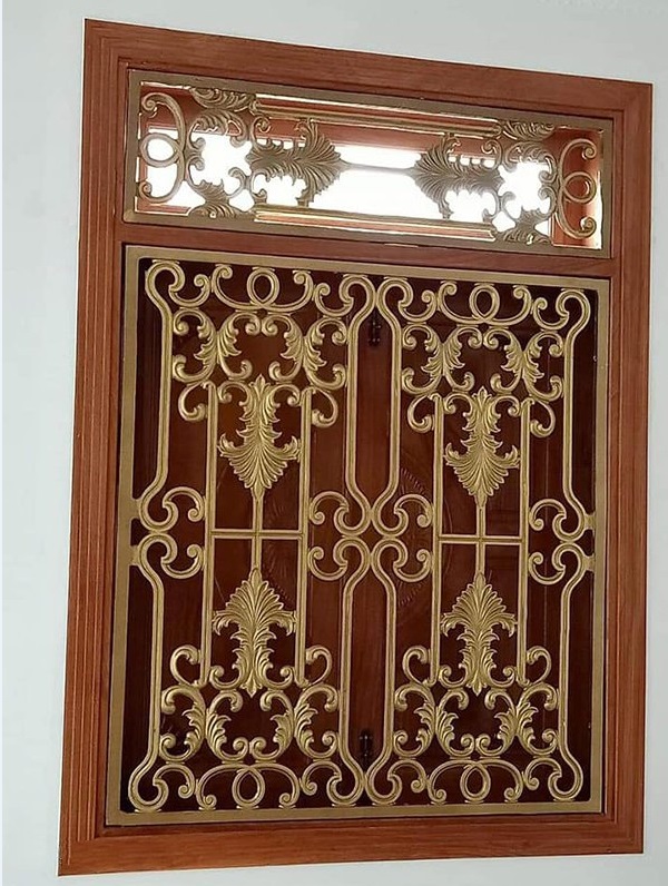 Khung bảo vệ cửa sổ bằng nhôm đúc