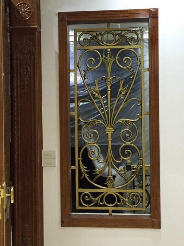 Khung bảo vệ cửa sổ bằng nhôm đúc