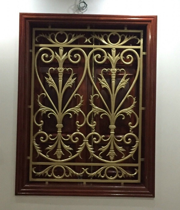 Khung bảo vệ cửa sổ bằng nhôm đúc