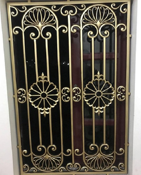 Khung bảo vệ cửa sổ bằng nhôm đúc