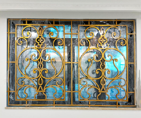 Khung bảo vệ cửa sổ bằng nhôm đúc