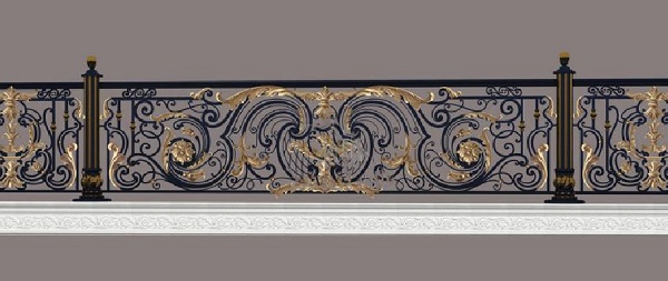 Lan can sắt mỹ thuật