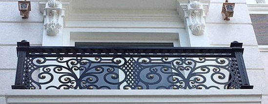 Lan can sắt mỹ thuật