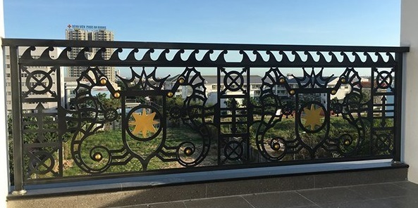 Lan can sắt mỹ thuật