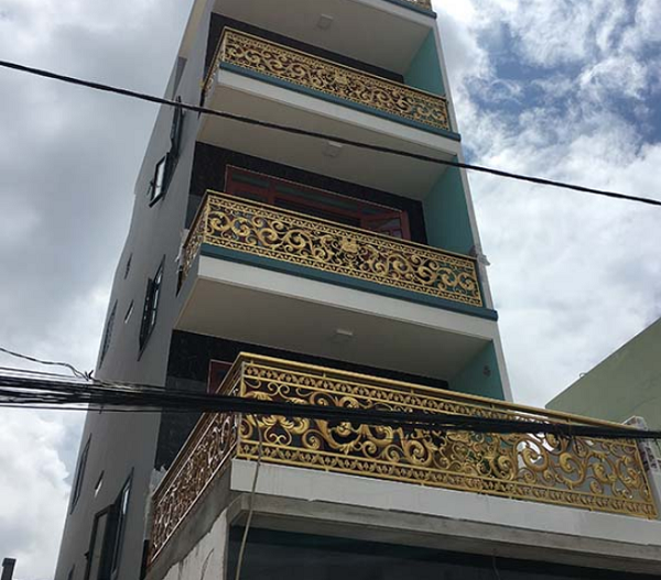 Mẫu lan can nhôm đúc đẹp