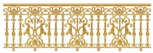 Mẫu lan can nhôm đúc đẹp