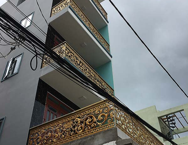 Mẫu lan can nhôm đúc đẹp