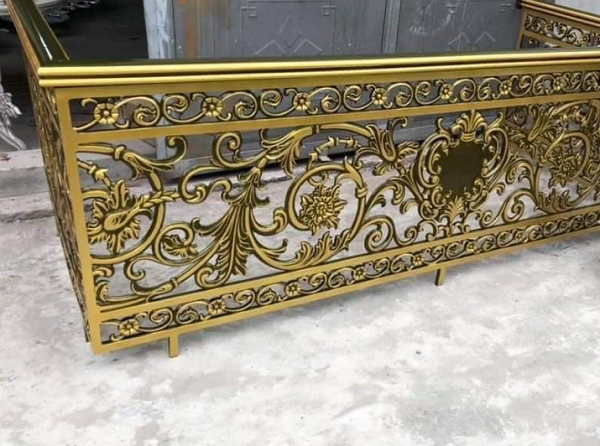 Mẫu lan can nhôm đúc đẹp