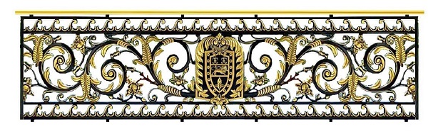 Mẫu lan can nhôm đúc đẹp