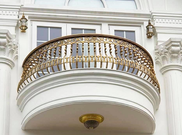 Mẫu lan can nhôm đúc đẹp