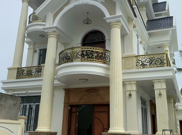 Mẫu lan can nhôm đúc đẹp