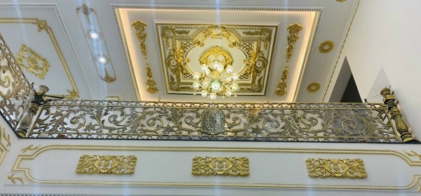 Mẫu lan can nhôm đúc đẹp