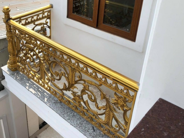 Mẫu lan can nhôm đúc đẹp
