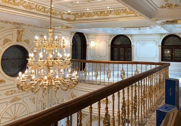 Mẫu lan can nhôm đúc đẹp