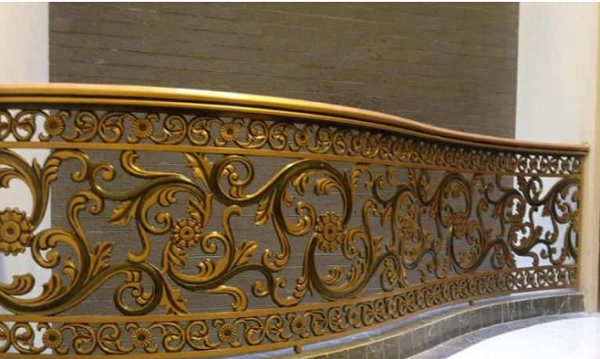 Mẫu lan can nhôm đúc đẹp