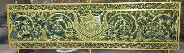 Mẫu lan can nhôm đúc đẹp