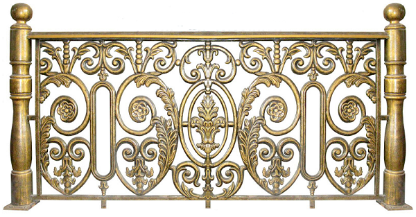 Mẫu lan can nhôm đúc đẹp