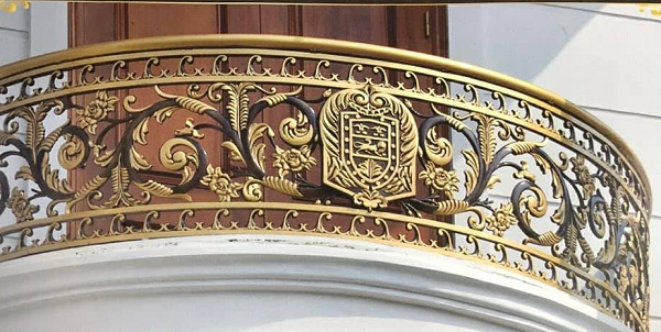 Mẫu lan can nhôm đúc đẹp