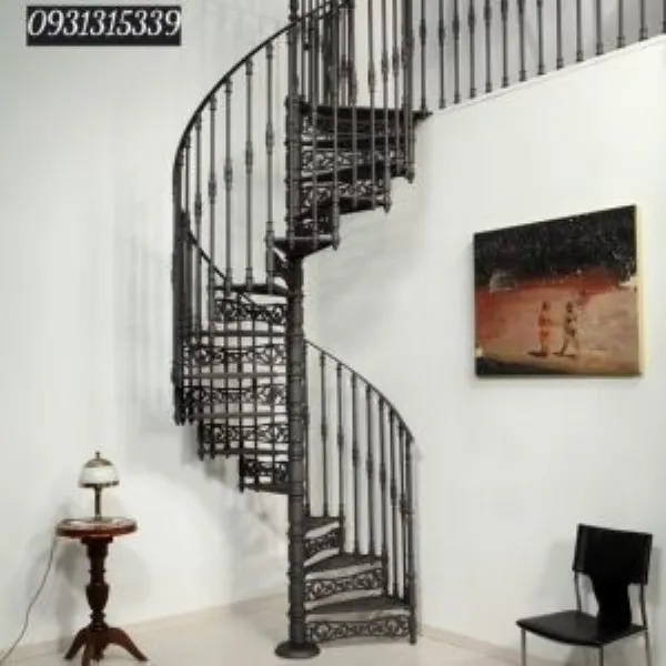 cầu thang xoắn ốc sắt mỹ nghệ hà sơn phát 026