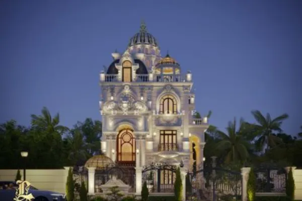 Lan can sắt mỹ nghệ với hoa văn tinh xảo