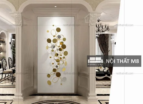 Tranh sắt mỹ thuật sơn tĩnh điện